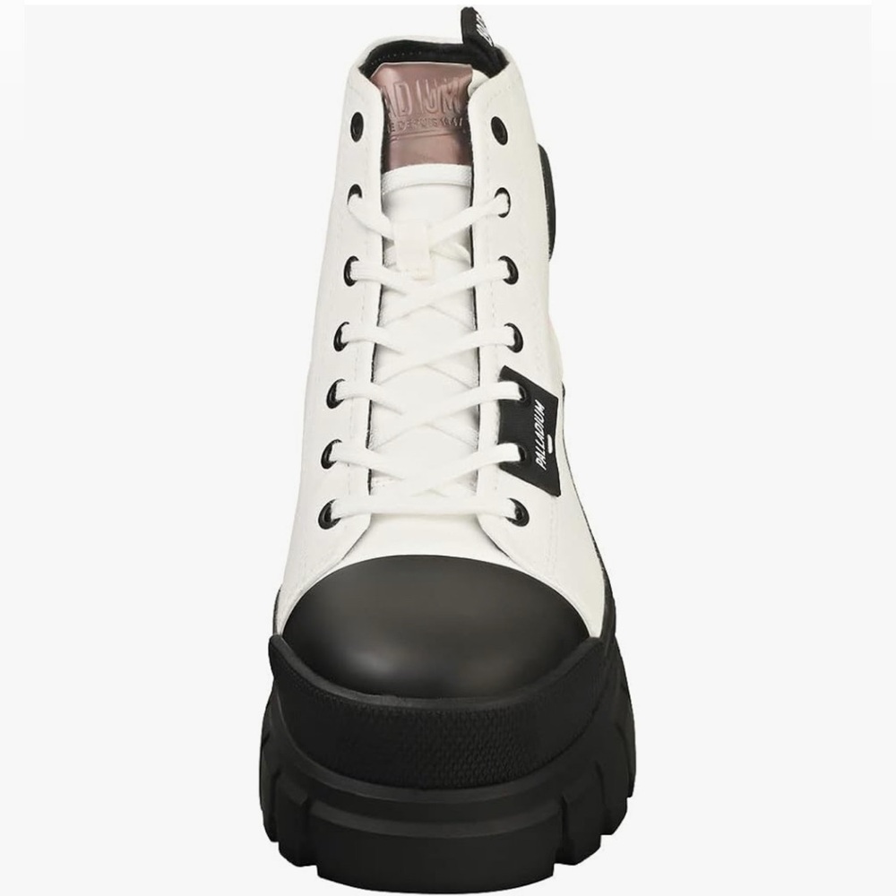 Palladium Women’s Revolt Hi TX StarWhite Chunky Platform Combat/Hiker Boots  NWT - Picture 11 of 13